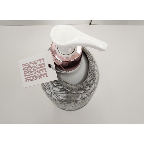 Victoria's Secret PINK Happy Holiyay Body Lotion with sweater Koozie RARE - Picture 4 of 4